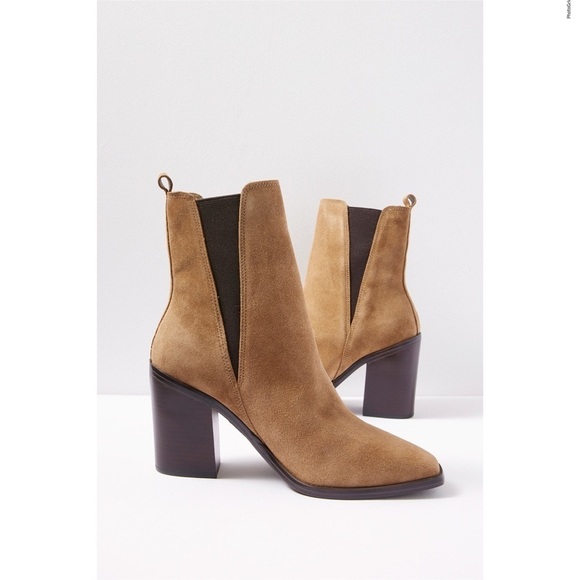 Marc Fisher Shoes - NEW MARC FISHER KRISTIE BOOTIE TAN CAMEL SIZE 8